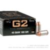 50 Rounds of .40 S&W Ammo by Speer LE Gold Dot G2 - 180gr JHP - Image 5