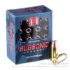 20 Rounds of .45 ACP Ammo by Hornady Subsonic - 230gr JHP - Image 3
