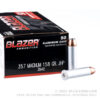 50 Rounds of .357 Mag Ammo by CCI - 158gr JHP - Image 4