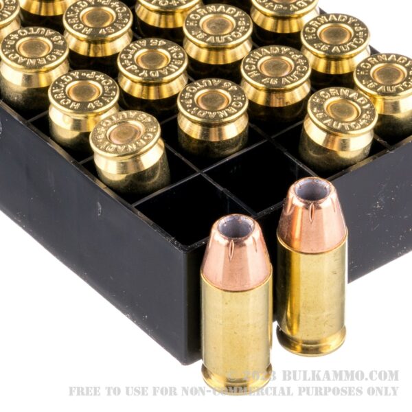 200 Rounds of .45 ACP Ammo by Hornady - 230gr JHP - Image 3