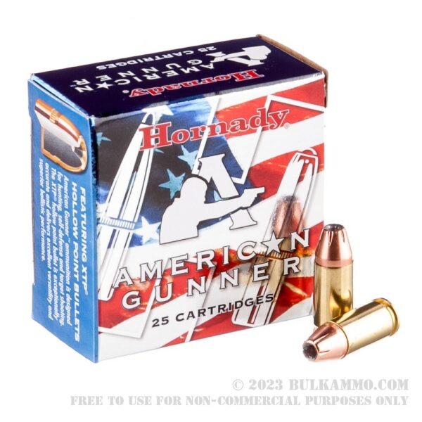 25 Rounds of 9mm Ammo by Hornady - 115gr JHP - Image 4