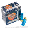 25 Rounds of 12ga Ammo by Fiocchi White Rino Super Lite - 1 1/8 ounce #8 shot - Image 2