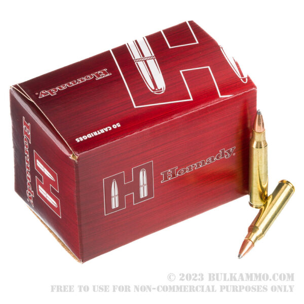 50 Rounds of .223 Ammo by Hornady - 55gr SP - Image 4