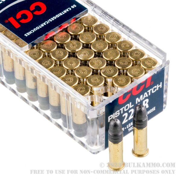 50 Rounds of .22 LR Ammo by CCI - 40gr LRN - Image 4