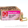 25 Rounds of 9mm Ammo by Hornady Critical Defense Lite- 100gr FTX - Image 3