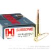 200 Rounds of .300 AAC Blackout Ammo by Hornady Subsonic - 190gr Polymer Tipped - Image 4