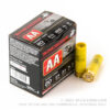 250 Rounds of 20ga Ammo by Winchester AA - 2-3/4" 7/8 ounce #9 shot - Image 3