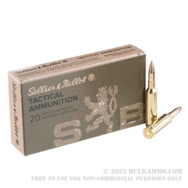 500 Rounds of 6.5 mm Creedmoor Ammo by Sellier & Bellot - 140gr FMJBT - Image 2