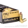 1000 Rounds of 10mm Ammo by Sellier & Bellot - 180gr FMJ - Image 4