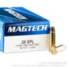 50 Rounds of .38 Spl Ammo by Magtech - 158gr SJHP - Image 3