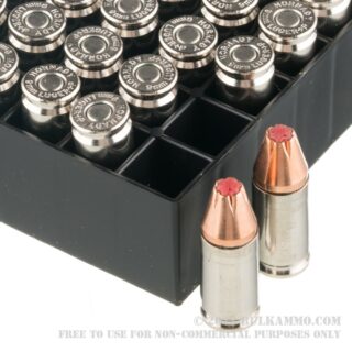 25 Rounds of 9mm + P Ammo by Hornady Critical Duty - 124gr Jacketed Hollow Point