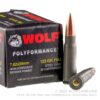 20 Rounds of 7.62x39mm Ammo by Wolf WPA Polyformance - 123gr FMJ - Image 3