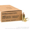 500 Rounds of .45 ACP Ammo by Winchester - 230gr FMJ - Image 4