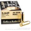 50 Rounds of .44 Mag Ammo by Sellier & Bellot - 240gr SJHP - Image 2