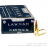 50 Rounds of .45 ACP Ammo by Speer - 230gr TMJ