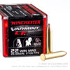 50 Rounds of .22 WMR Ammo by Winchester Varmint LF - 25gr NTX - Image 2