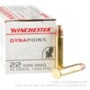 50 Rounds of .22 WMR Ammo by Winchester Dynapoint - 45 gr CPHP - Image 3