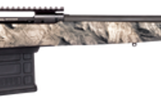 Savage 110 Ridge Warrior Bolt 6.5 Creedmoor, 24" Barrel, Accustock Mossy Oak Overwatch Stock Gunsmoke Gray PVD, 10rd