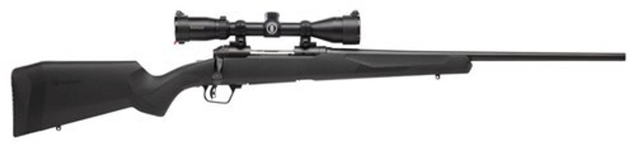 Savage 10/110 Engage Hunter XP 308 Win, With 3X9X40 Scope, 22" Barrel,, , Synthetic, Black, 4 rd