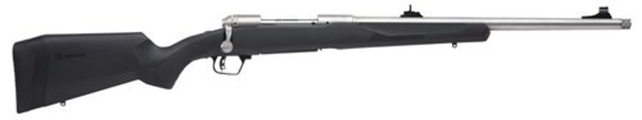 Savage 10/110 Brush Hunter 338 Winchester Magnum, 20" Barrel, Stainless Steel,, , Synthetic, 4 rd