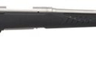 Savage 10/110 Storm 300 Win Mag, 24" Barrel, Stainless Steel,, , AccuFit Gray Stock, Left Hand,  3 rd