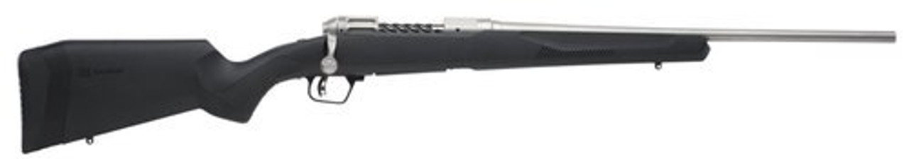 Savage 10/110 Lightweight Storm 7mm-08 Remington, 20" Barrel, Stainless Steel,, , Synthetic Black Stock, 4 rd