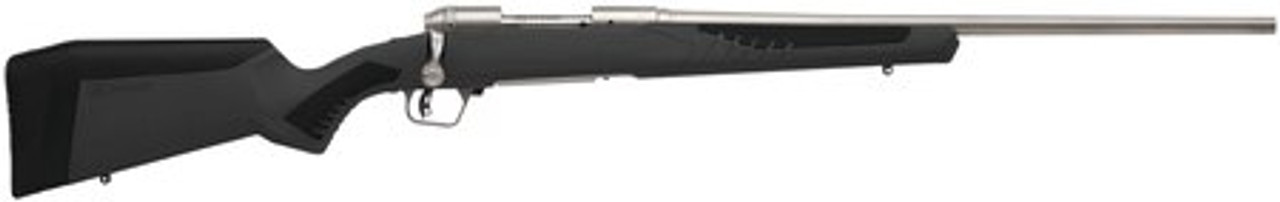 Savage 10/110 Storm 270 Winchester Short Magnum (WSM), 24" Barrel, Stainless Steel,, , AccuFit Gray Stock, 2 rd