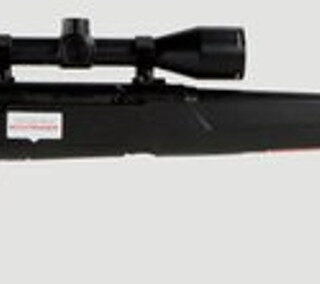 Savage Axis II XP 223 Rem, With 3X9X40 Scope, 22" Barrel,, , Synthetic, Black, 4 rd