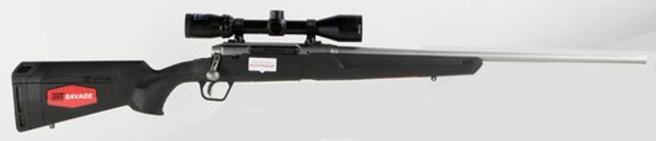Savage Axis II XP 6.5 Creedmoor, With 3X9X40 Scope, 22" Barrel, Stainless Steel,, , Synthetic, Black, 4 rd