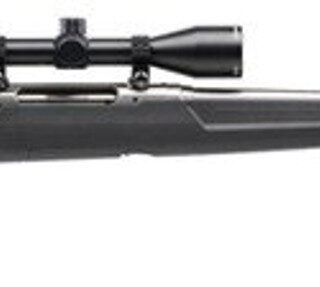 Savage Axis II XP Package 308 Win, 3X9X40 Scope, 22" Barrel, Stainless Steel, 4rd