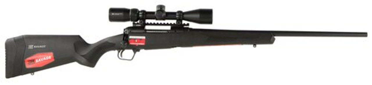 Savage 110 Apex Hunter XP, .223 Rem, 20", 4rd, 3-9x40mm Vortex Crossfire II Scope, Black