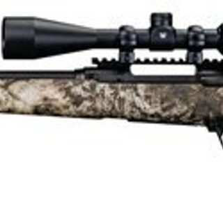 Savage 110 Apex Predator XP, Bolt Action 22-250 Rem, 20" Barrel, Mossy Oak Terra Camo Pattern, Polymer Stock, 4Rd, Vortex Crossfire II 4-12x40 Scope,