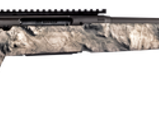 Savage Axis II 270 Winchester, 20" Barrel, Synthetic Mossy Oak Overwatch Stock Gunsmoke Gray PVD, 4rd
