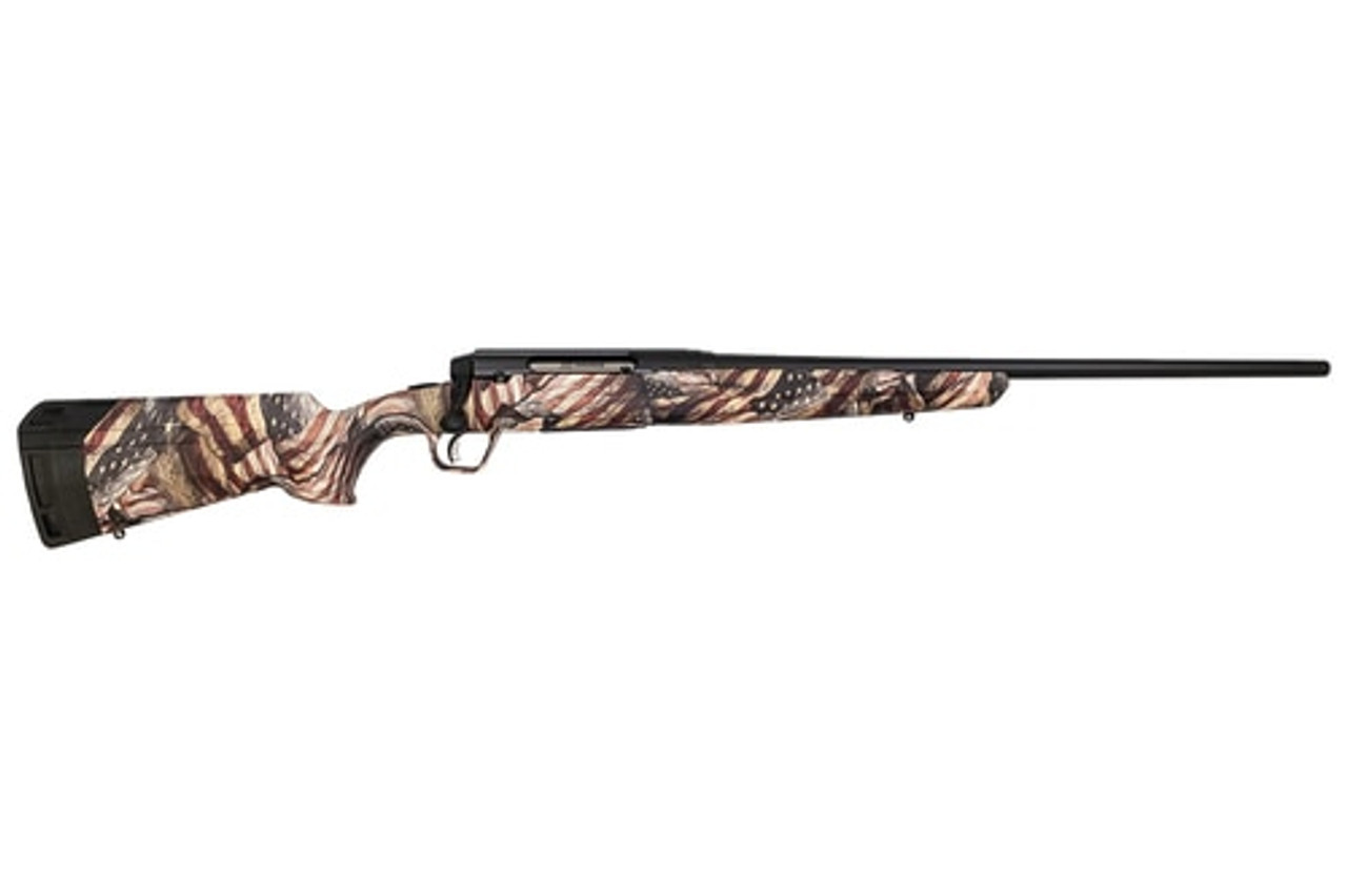 Savage AXIS II 6.5 Creedmoor, 22" Barrel, American Flag Synthetic Stock, 4rd