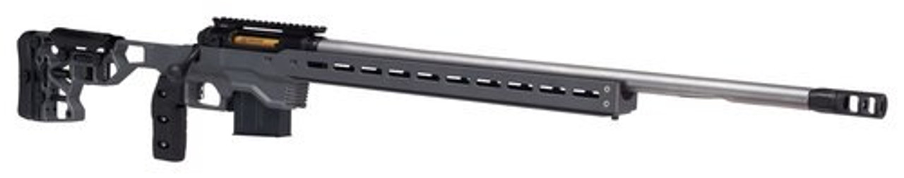 Savage 110 Elite Precision 6mm Creedmoor, 26" Stainless Steel Barrel, Gray MDT Chassis, 10rd - Image 3