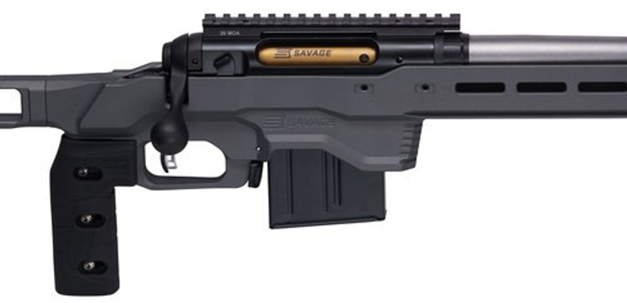 Savage 110 Elite Precision 6mm Creedmoor, 26" Stainless Steel Barrel, Gray MDT Chassis, 10rd - Image 5