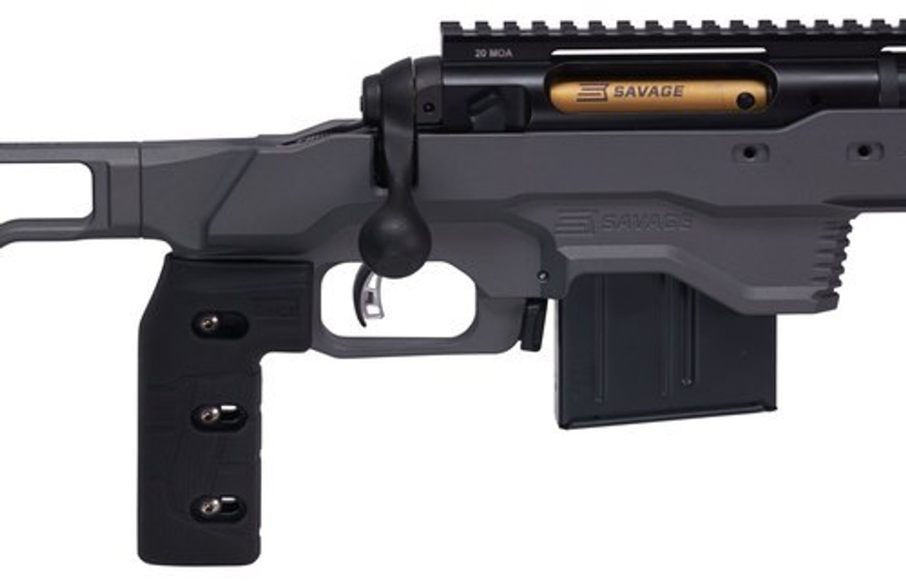 Savage 110 Elite Precision 6mm Creedmoor, 26" Stainless Steel Barrel, Gray MDT Chassis, 10rd - Image 7