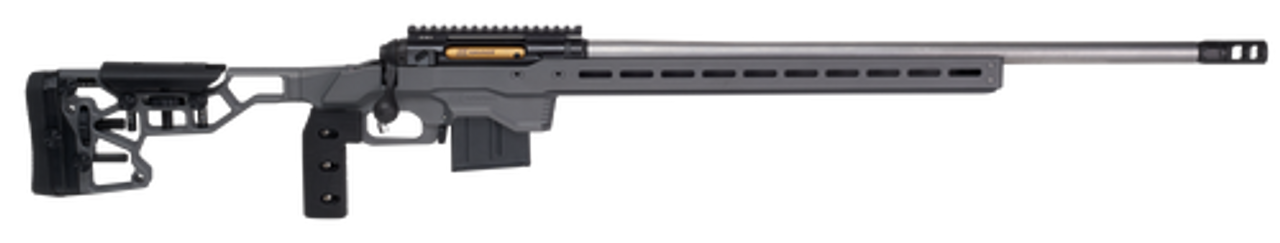 Savage 110 Elite Precision, 300 Win Mag, 30" Stainless Steel Barrel, Gray MDT Chassis, 5Rd,