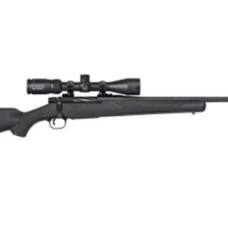 Mossberg Patriot .22-250 Rem, 22" Barrel, 3-9x40mm Vortex Crossfire II, Black Stock, Blued, 5rd