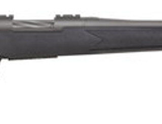 Mossberg Patriot .22-250 Rem, 22" Barrel, Synthetic Black Stock, Stainless Steel Cerakote, 5rd