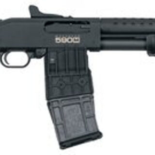 Mossberg 590M 12Ga, 18" Barrel, 2.75", Ghost Ring Sights, Mag-Fed, Blued, 10rd