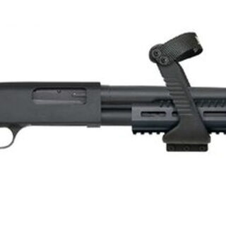 Mossberg 590 Shock N' Saw, 12Ga, 14.375", 3", 5rd, Synthetic Black Raptor Grip, Blued