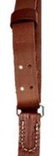 Hunter, Leather Military Sling 1" Swivel Size, Brown