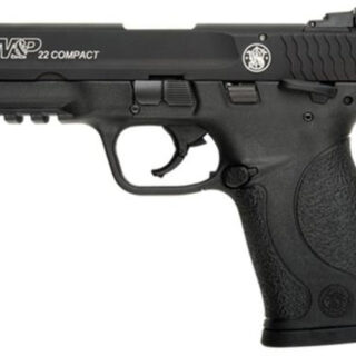 Smith & Wesson M&P Compact 22LR, 3.5" Threaded Barrel, Adjustable Sights, 10rd