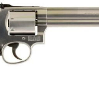 Smith & Wesson 686+, 357 Magnum, 7", 7rd, Wood Grip, Stainless Steel