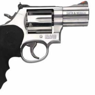 Smith & Wesson 686 357 Mag, 2.5", Red Ramp Adjust. Sights, Stainless