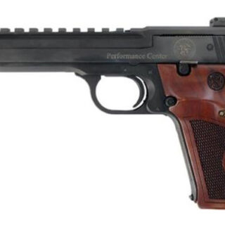 Smith & Wesson 41 22LR, Performance Center 5.5", Wood Grips, Blued 10rd Mag