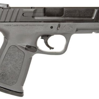 Smith & Wesson SD40, .40 S&W, 4", 14rd, Black/Gray Polymer Grip Black Armornite Stainless Steel