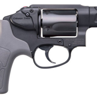 Smith & Wesson 638 Bodyguard 38 Special Crimson Trace MA Compliant, .38 Special +P, 1.875", 5rd, Gray Grips, Black Frame/Cylinder