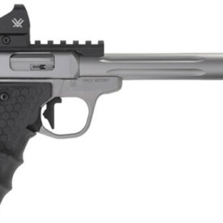 Smith & Wesson SW22 Victory Performance Center 22LR 6" Fluted Barrel Target w/Red Dot Sight And Muzzle Brake
